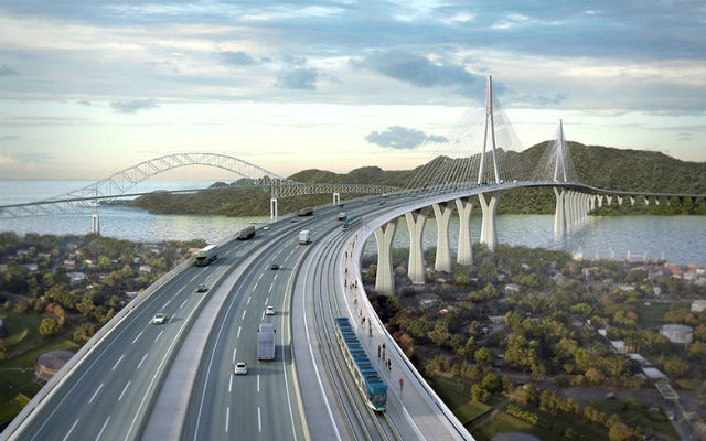 Panamá: Situación fiscal del país trastoca avances del Cuarto Puente sobre el Canal