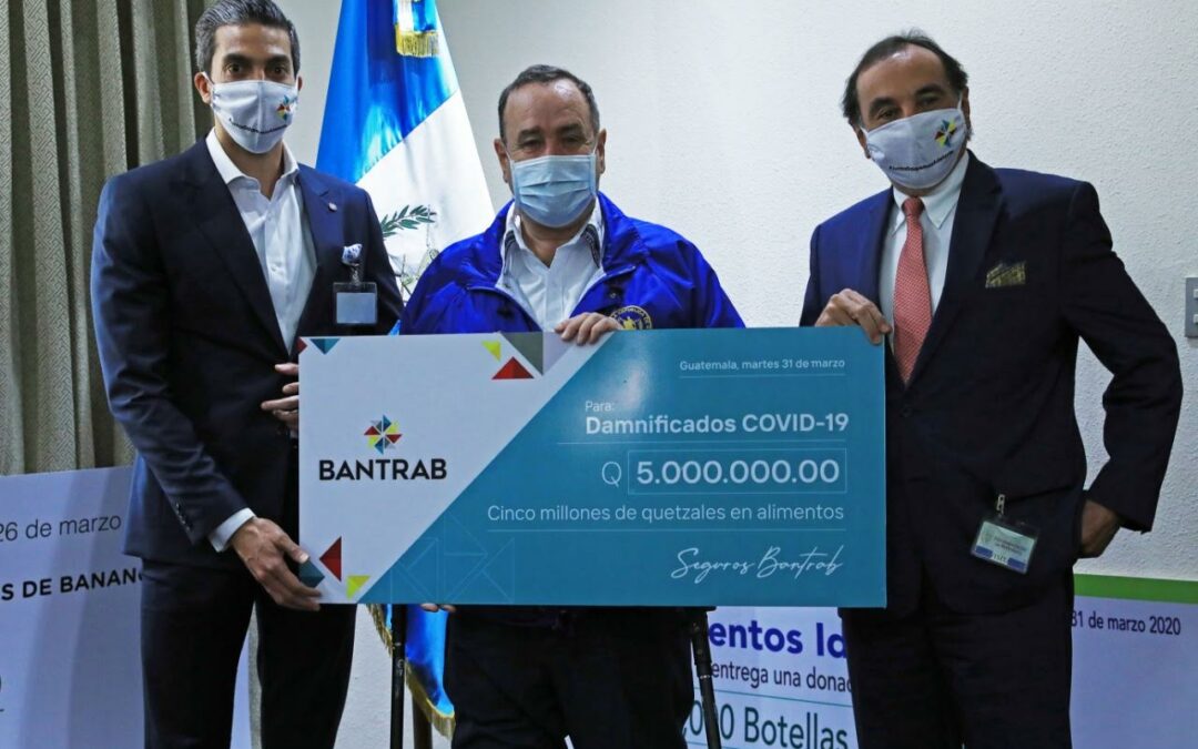 Guatemala: Bantrab dona US$650.000 para alimentos