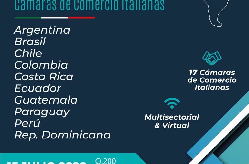 Llega la primera Rueda de Negocios Italiana apoyará a las empresas guatemaltecas