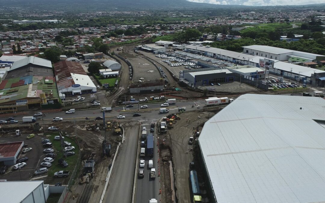 Costa Rica: Avanza construcción de infraestructura vial en intersección de la Uruca