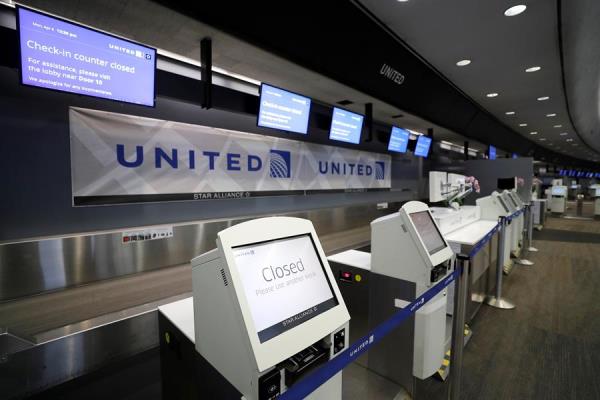United Airlines pierde US$1.600 millones entre abril y junio, su peor trimestre