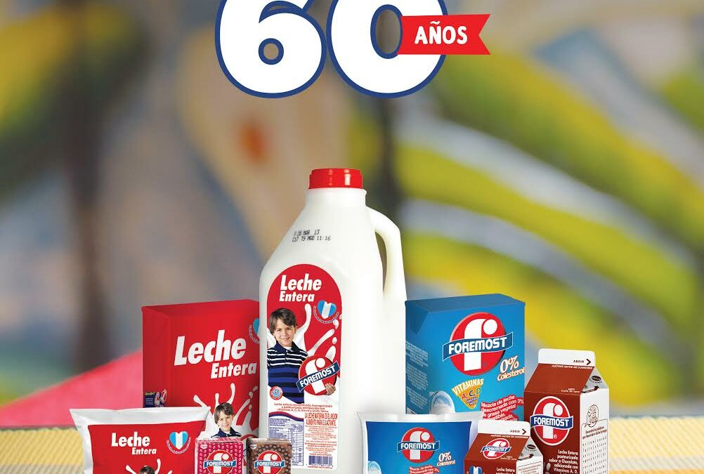La emblemática e icónica marca Foremost cumple 60 años de historia y