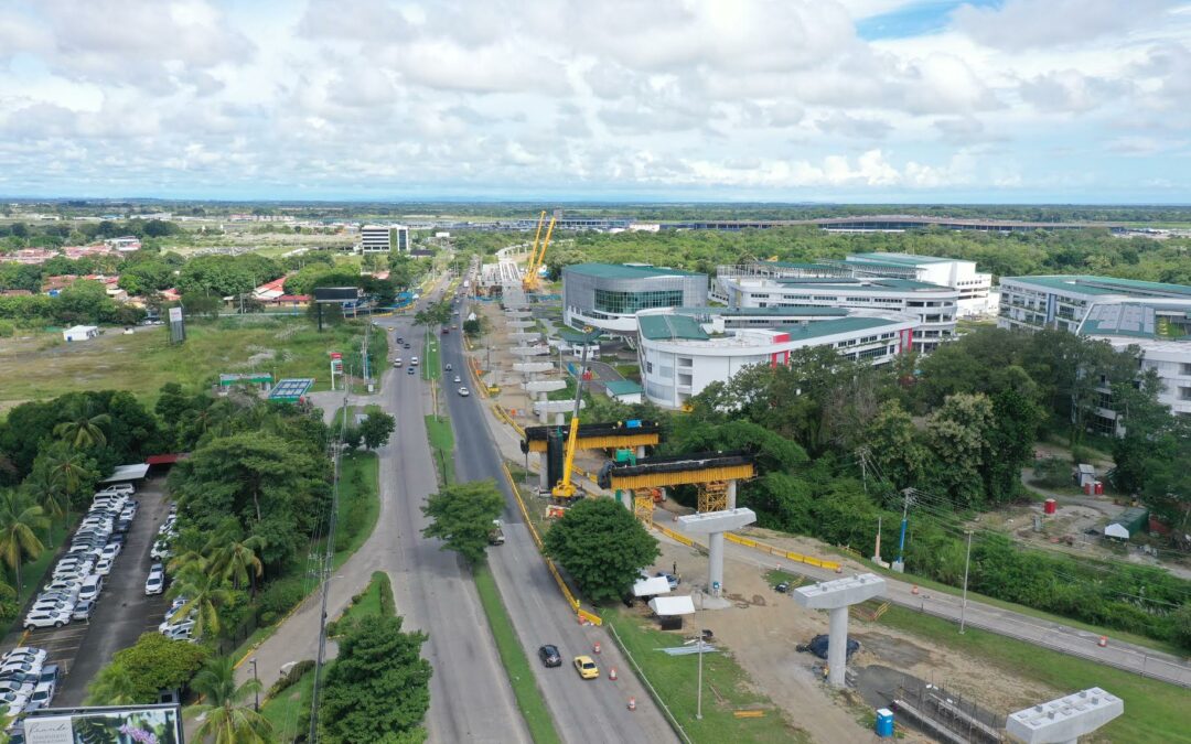 Panamá: Avanzan obras del metro de Panamá sobre la salida del Corredor Sur