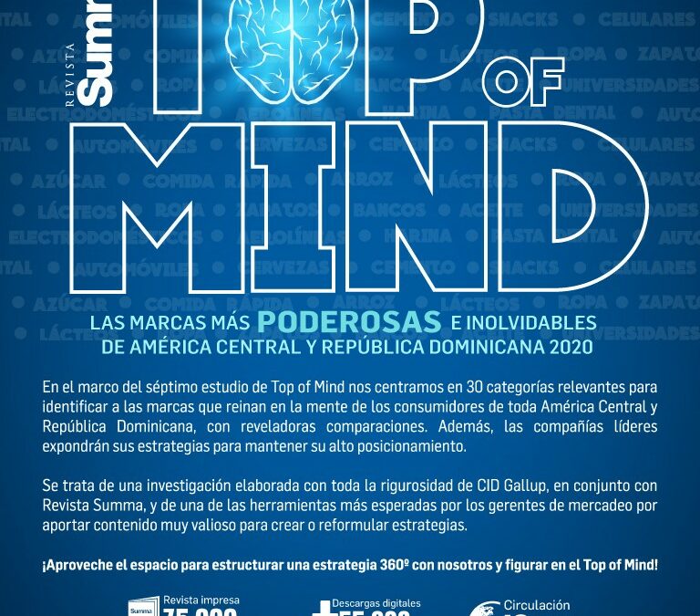 Top of Mind 2020 | Sinopsis Octubre