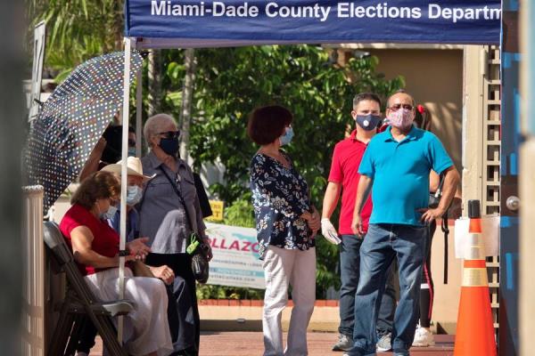 El empate Biden-Trump persiste en Florida a cuatro días de las elecciones