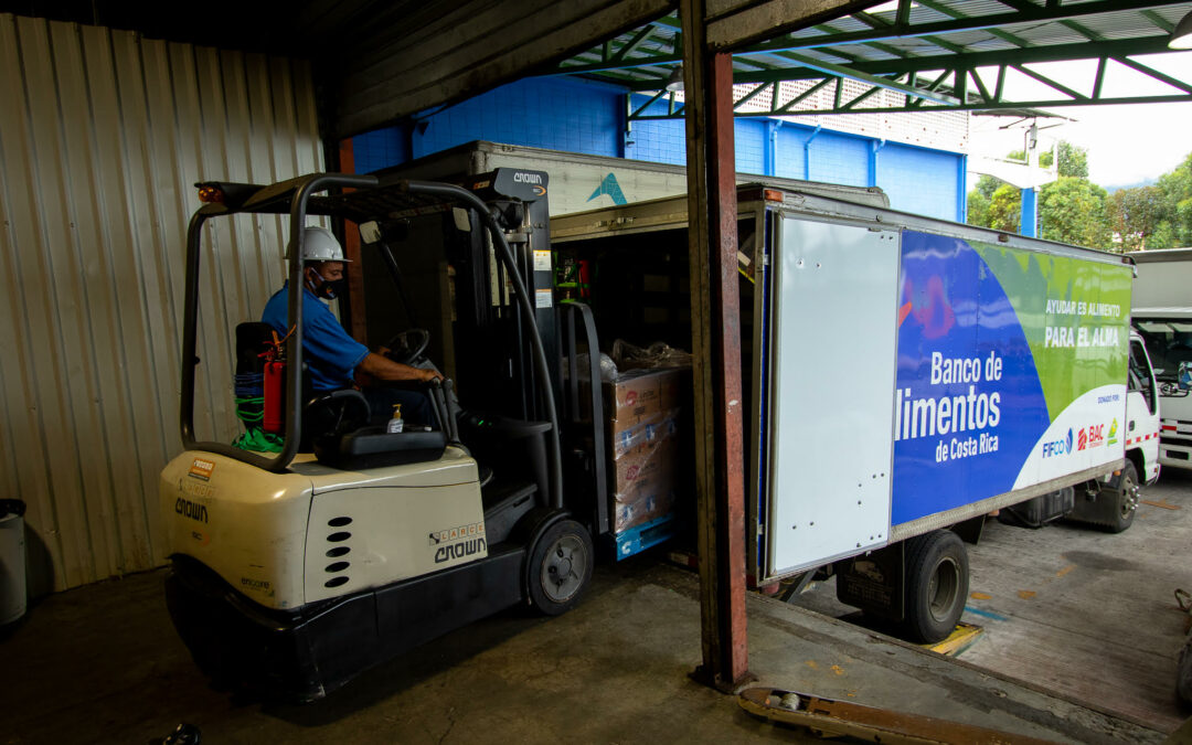Empresas donan cerca de US$80.000 en productos de primera necesidad al Banco de Alimentos de Costa Rica