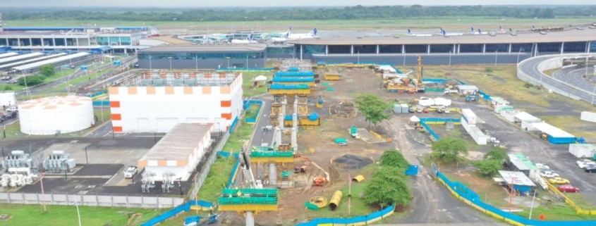 Panamá: Aeropuerto de Tocumen anuncia montaje de vigas ‘U’ en ramal de la línea 2 del metro