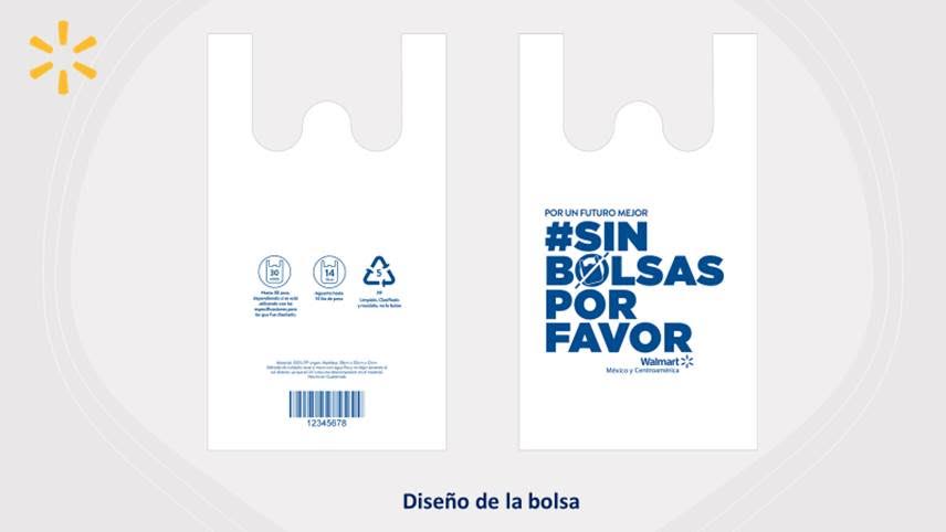 Formatos de Walmart en Costa Rica eliminarán bolsas plásticas de un solo uso en 2021