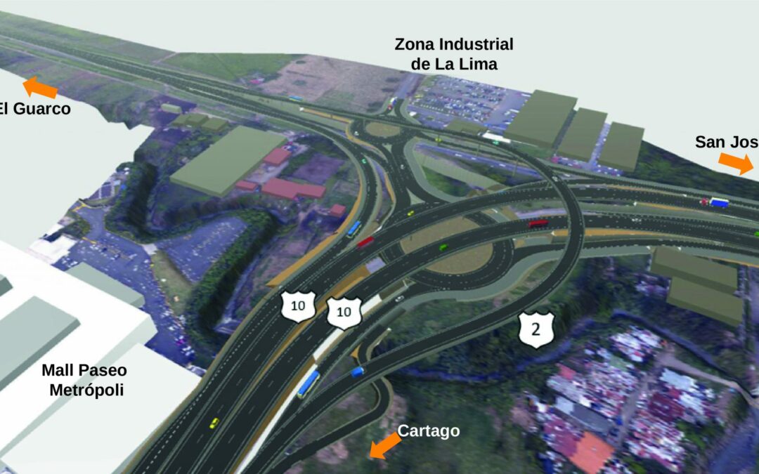 Costa Rica: Con inversión de US$58 millones dan orden de inicio de carretera Taras-La Lima