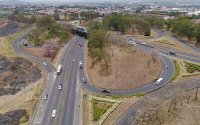 Costa Rica firma contrato para intervenir circunvalación a la altura del Monumento al Agua