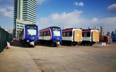 Embarcan desde China segundo lote de nuevos trenes hacia Costa Rica