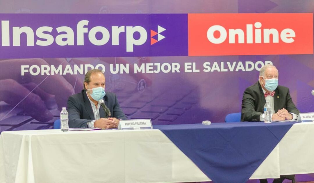 El Salvador: INSAFORP amplía oferta de programas en línea con plataformas educativas, nacionales e internacionales