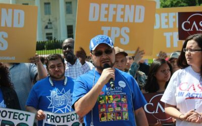 Cientos de hondureños viajan hacia la Casa Blanca para pedir un nuevo TPS