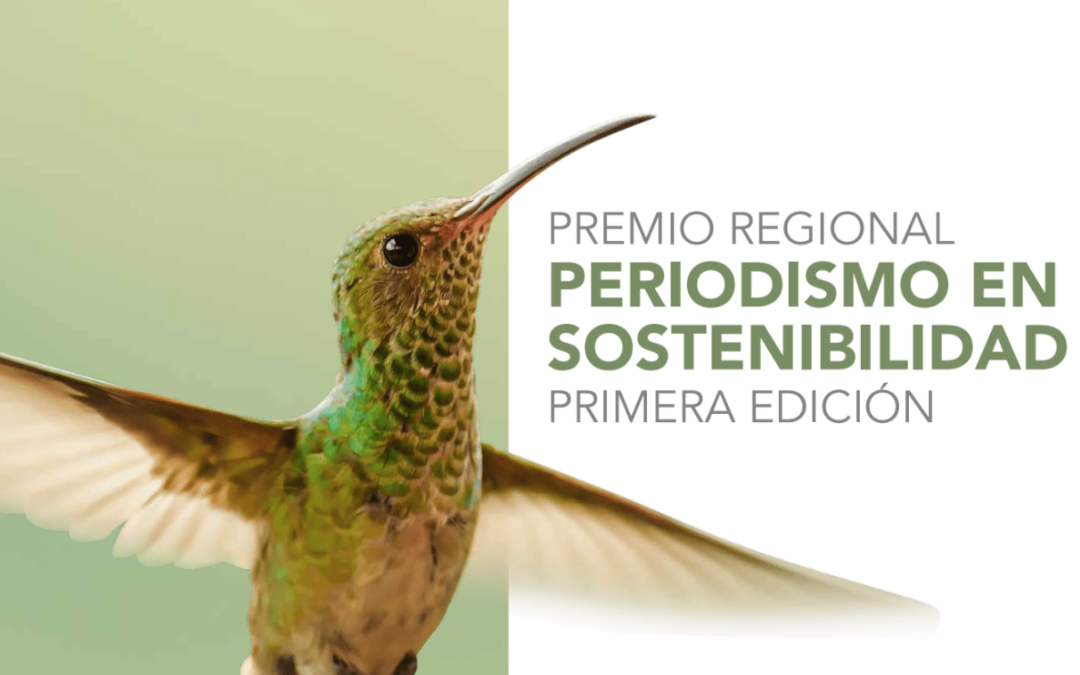 Lanzan primera edición del Premio Regional de Periodismo en Sostenibilidad