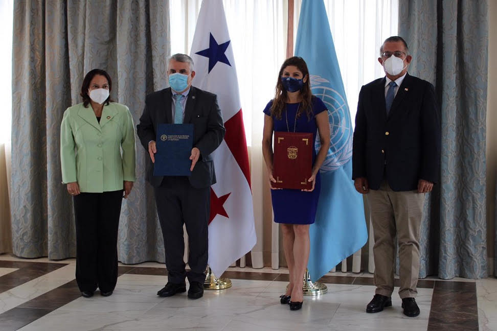 FAO y Gobierno de Panamá firman Marco de Cooperación de País 2021-2025