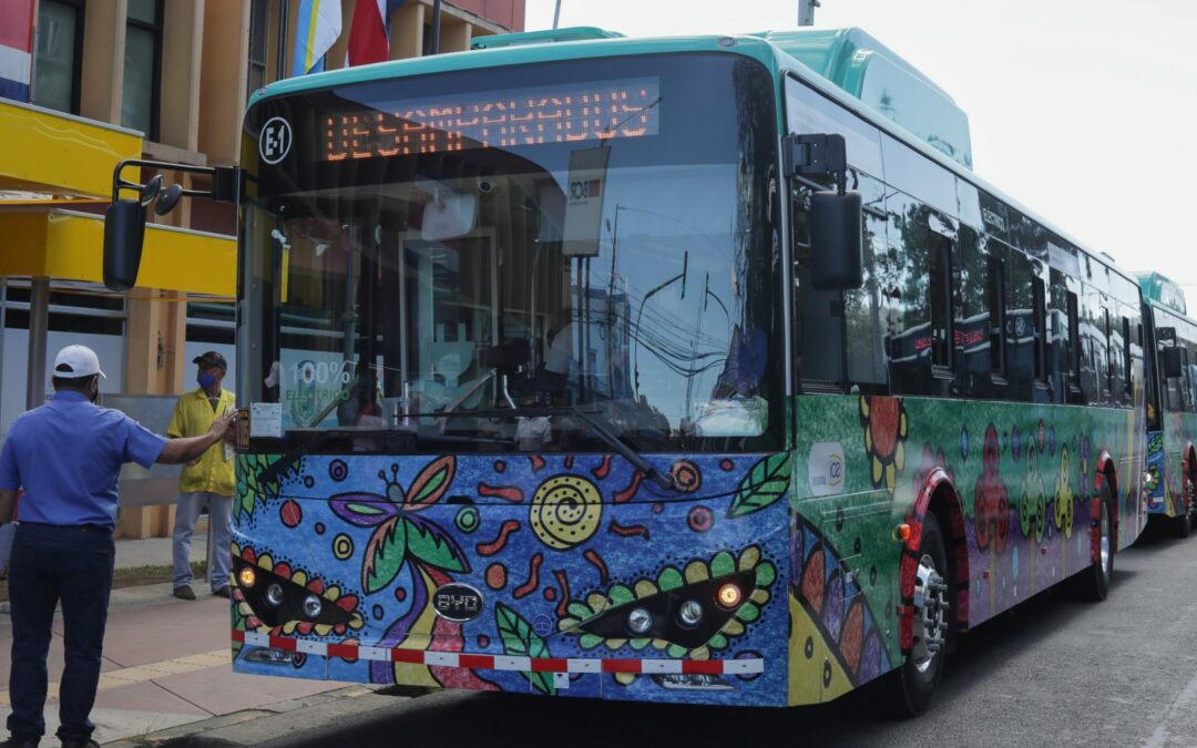 Costa Rica: Costo diario de buses eléctricos es cinco veces menor a los diesel, según resultados de plan piloto