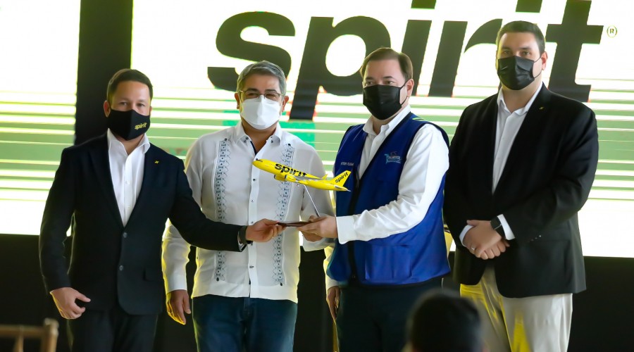 Honduras: Spirit Airlines, la primera aerolínea que operará en el Aeropuerto Internacional de Palmerola