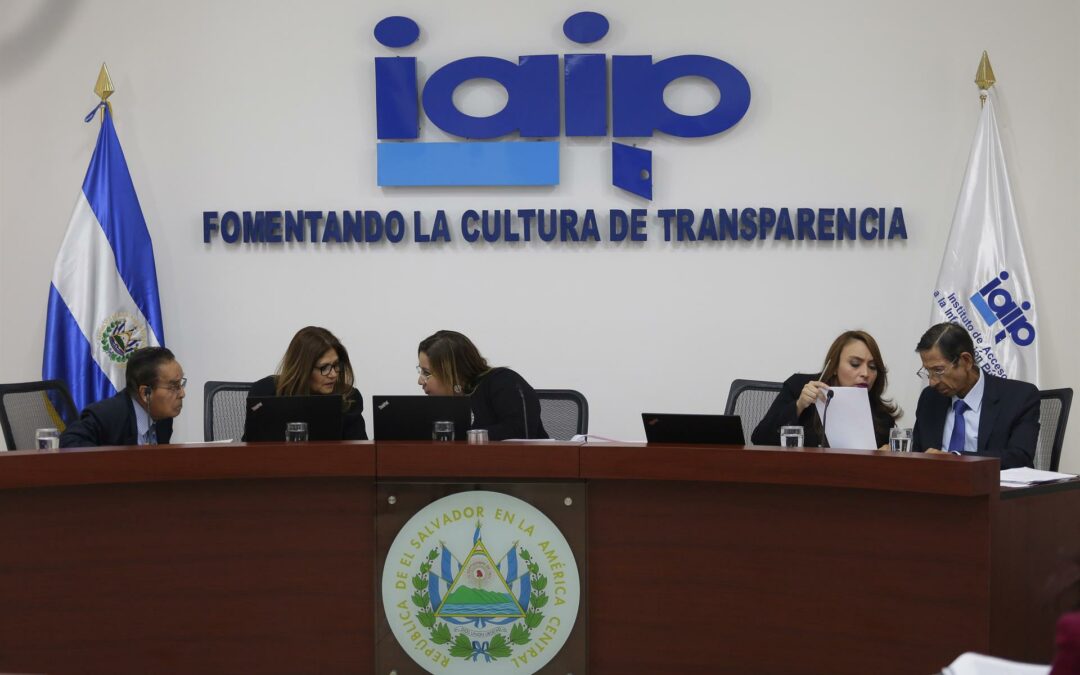 ONG temen que una reforma a la ley de información propicie «opacidad» en El Salvador