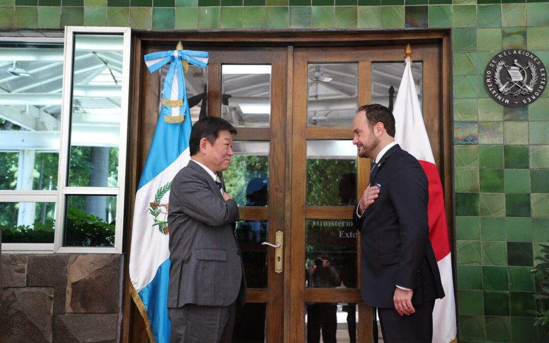 Japón y Guatemala abren un nuevo capítulo en sus relaciones bilaterales