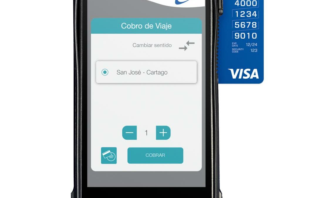 En Costa Rica ya se podrán usar tarjetas Visa sin contacto en pagos de tren