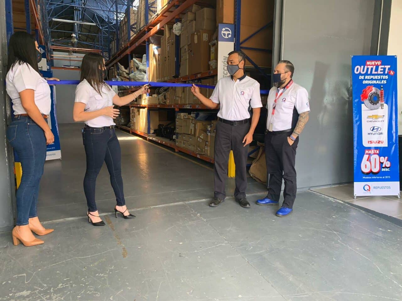 Con inversión de US15.000 Grupo Q evoluciona y abre su primer Outlet de repuestos en Costa Rica