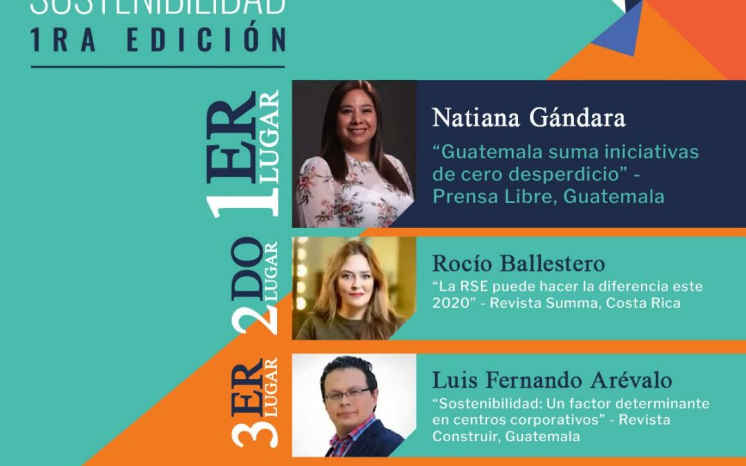 Progreso anuncia a los ganadores del Premio Regional de Periodismo en Sostenibilidad