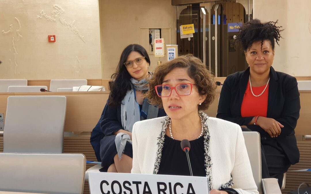 Con liderazgo de Costa Rica, el Consejo de Derechos Humanos reconoce por primera vez el derecho a un ambiente limpio, sano y sostenible