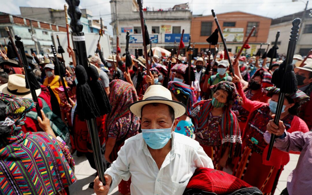 Líderes indígenas de Guatemala exigen fin al estado de sitio y el cierre de las minas
