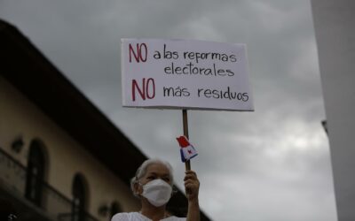 Nuevas protestas contra la cuestionada reforma de la ley electoral en Panamá