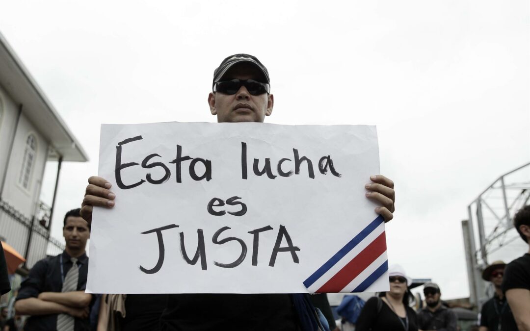 Sindicatos presentan un recurso contra reformas a las pensiones en Costa Rica
