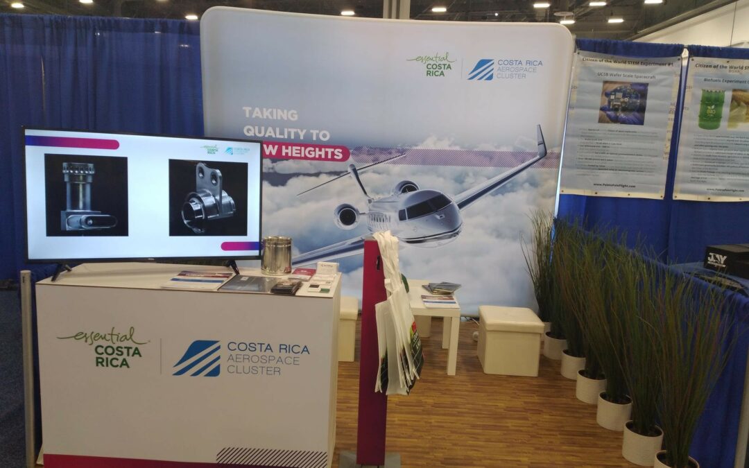 Industria aeroespacial de Costa Rica promociona su oferta en feria NBAA