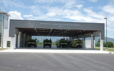 Costa Rica: Aeropuerto Internacional Juan Santamaría estrena nueva estación de bomberos