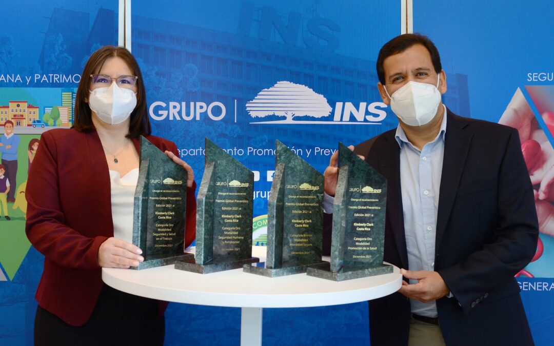 Planta de Kimberly-Clark en Costa Rica obtiene Premio Global Preventico 2021