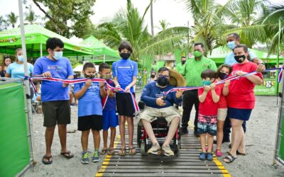 Costa Rica suma nueva playa accesible para personas con discapacidad