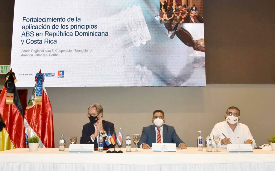 Lanzan proyecto de cooperación triangular con enfoque en biodiversidad entre Rep. Dominicana, Costa Rica y Alemania