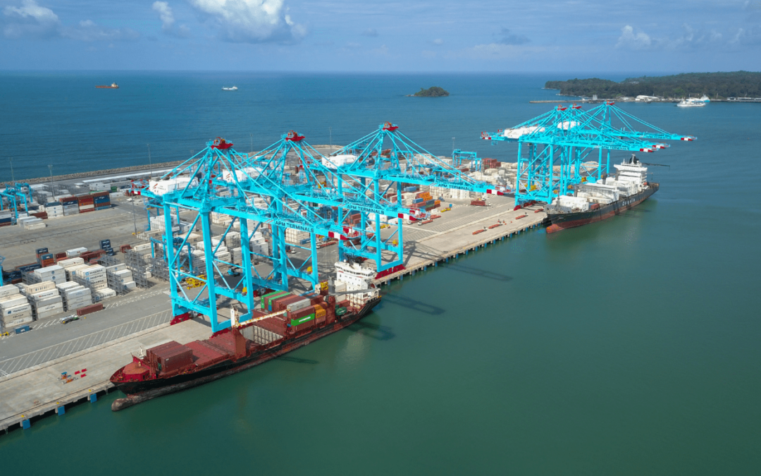 Costa Rica: Terminal de Contenedores de Moín cierra 2021 con alza de 11% en exportaciones