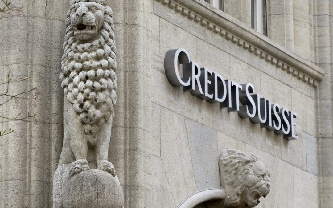 Banco suizo Credit Suisse guardó fortunas de personas ligadas a la corrupción