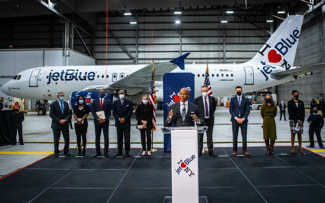 JetBlue creará 5.000 empleos en la extensión del aeropuerto de Nueva York