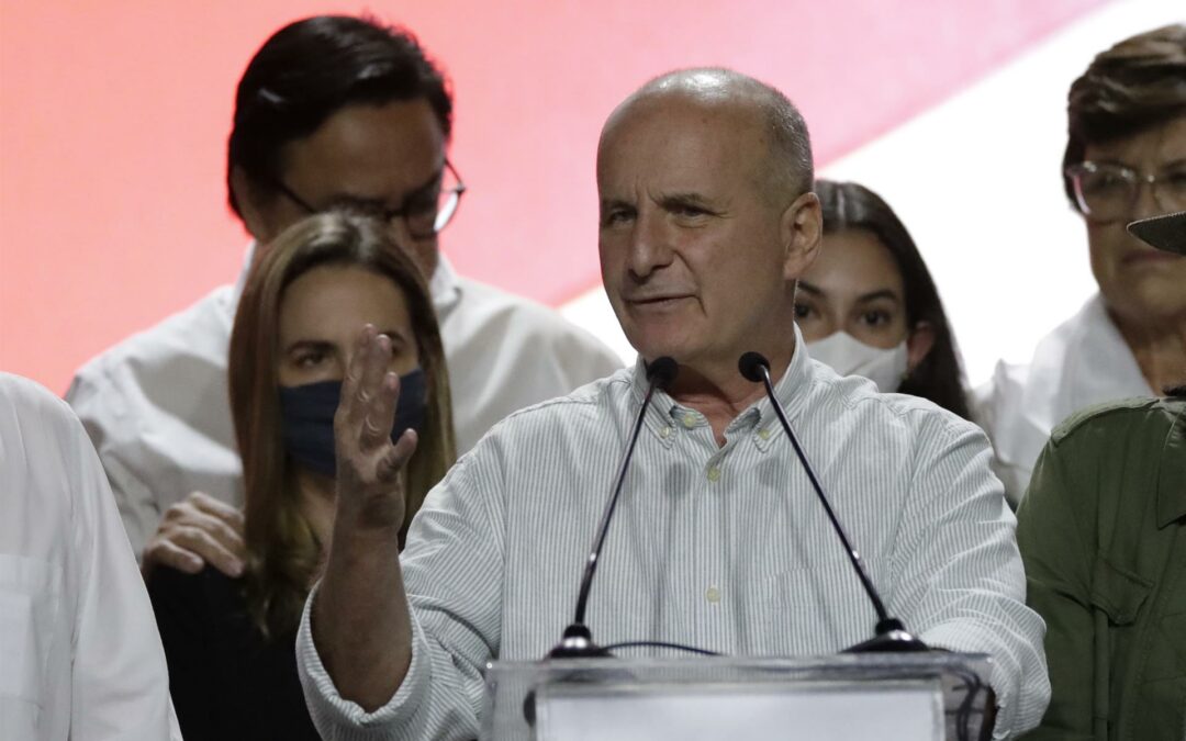 Figueres habla sobre la derrota y promete ayudar a «rescatar Costa Rica»
