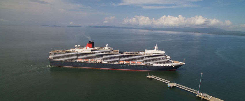 Costa Rica cerró exitosa temporada de cruceros con barco bautizado por la Reina Isabel de Inglaterra