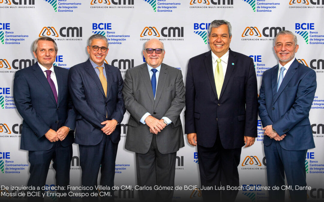 CMI y BCIE formalizan línea de crédito para beneficiar a guatemaltecos