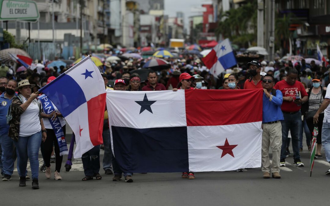 Carestía de vida y corrupción causan las mayores protestas en años en Panamá