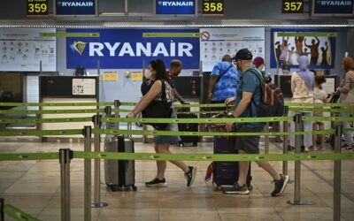 Comienza la nueva huelga de los tripulantes de cabina de Ryanair