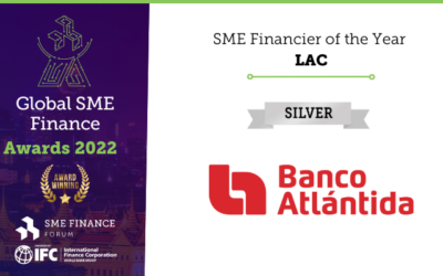Banco Atlántida, es reconocido por International Finance Corporation – IFC y el SME Finance Forum