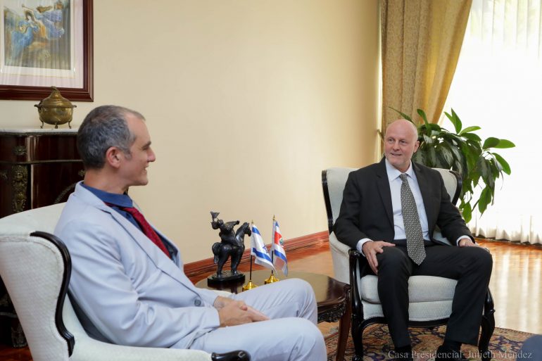 Costa Rica e Israel fortalecen colaboración en diversos sectores