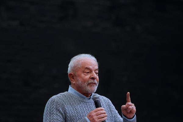 Imagen de archivo del presidente electo Luiz Inácio Lula da Silva. EFE/ Fernando Bizerra
