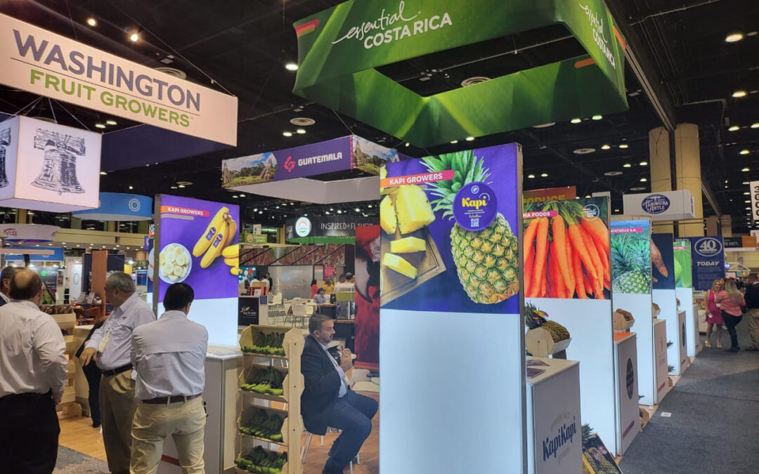 Productos agrícolas de Costa Rica se promocionan en la feria más grande en EE.UU.