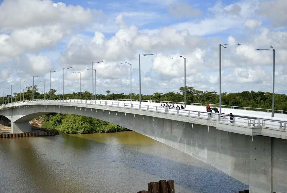 Finaliza construcción del puente Wawa en la Costa Caribe Norte de Nicaragua con el respaldo del BCIE
