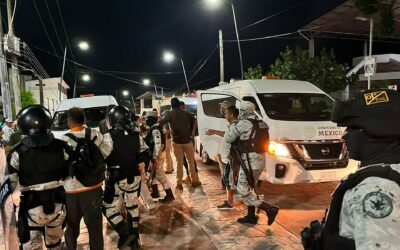 Autoridades detienen más de 300 migrantes al disolver dos caravanas en México