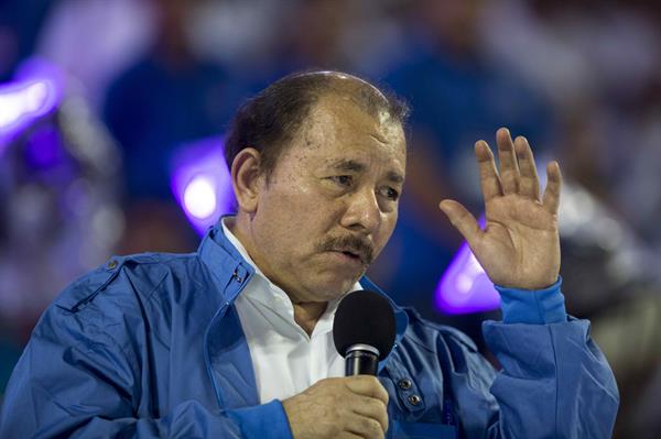 Foto de archivo del presidente de Nicaragua, Daniel Ortega. EFE/Jorge Torres